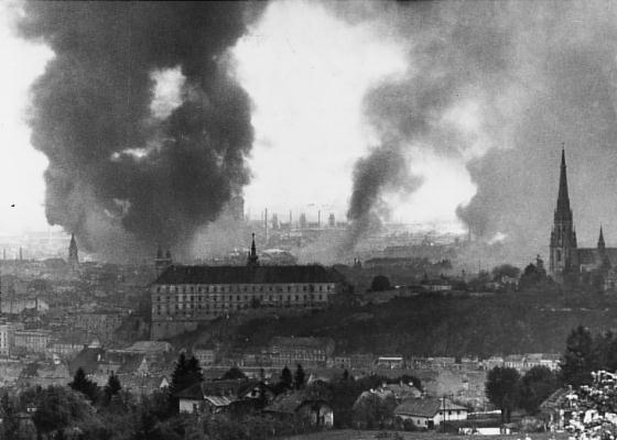 world war 2 pictures of bombs. World War II: Bomb attack on